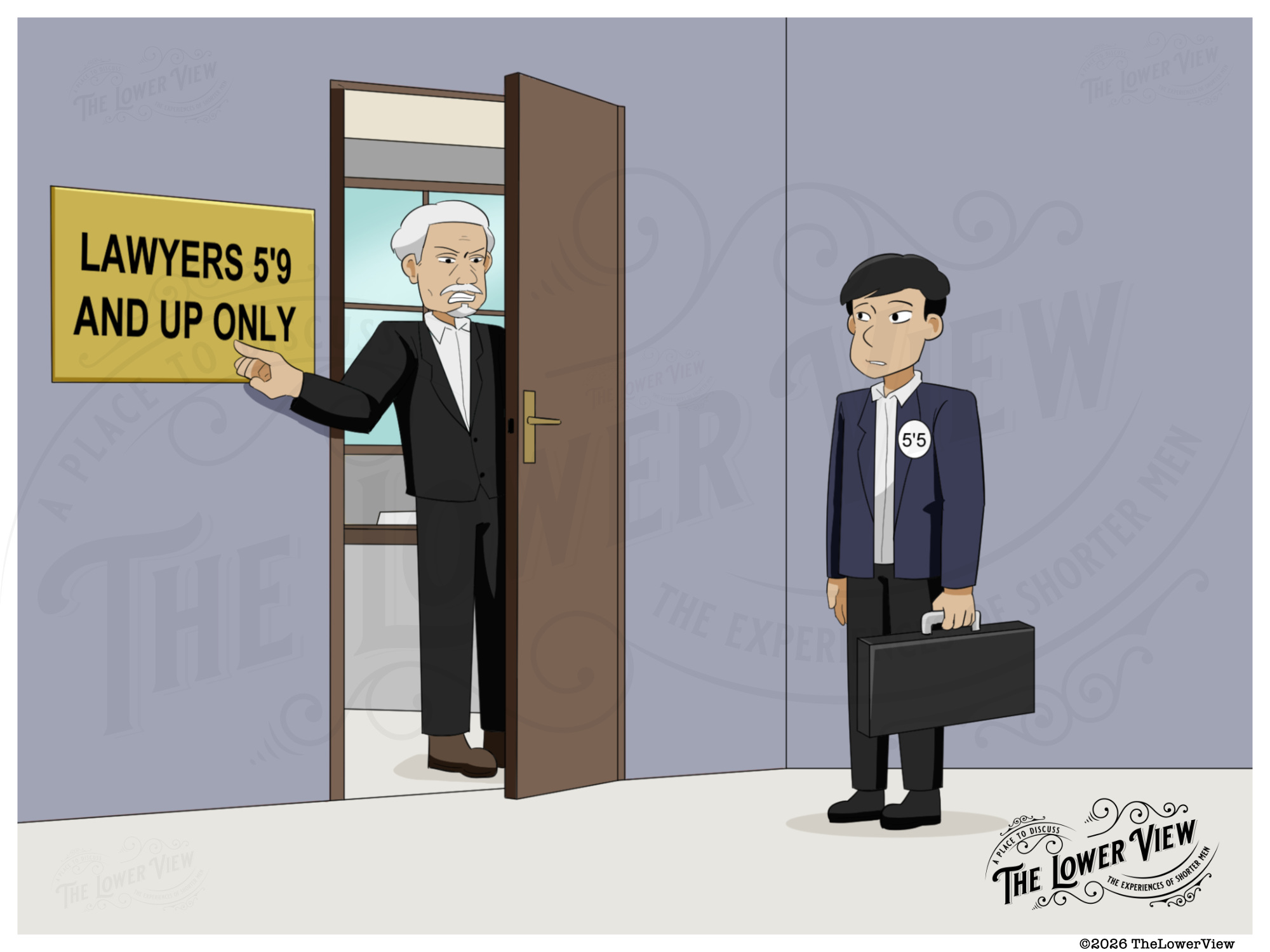 Height Discrimination: A Chinese Firm Banned The Practice In 2005 | Heightism | Short Men | Short Guys | Short King | TheLowerView